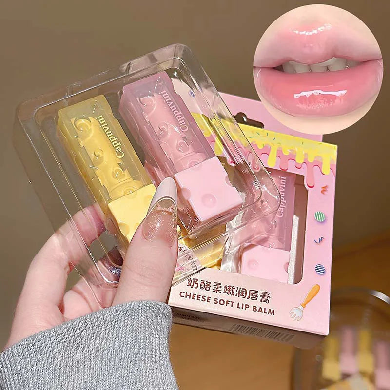Cappuvini Cheese Lip Balm – Hydrating Lip Mask & Lipstick Base