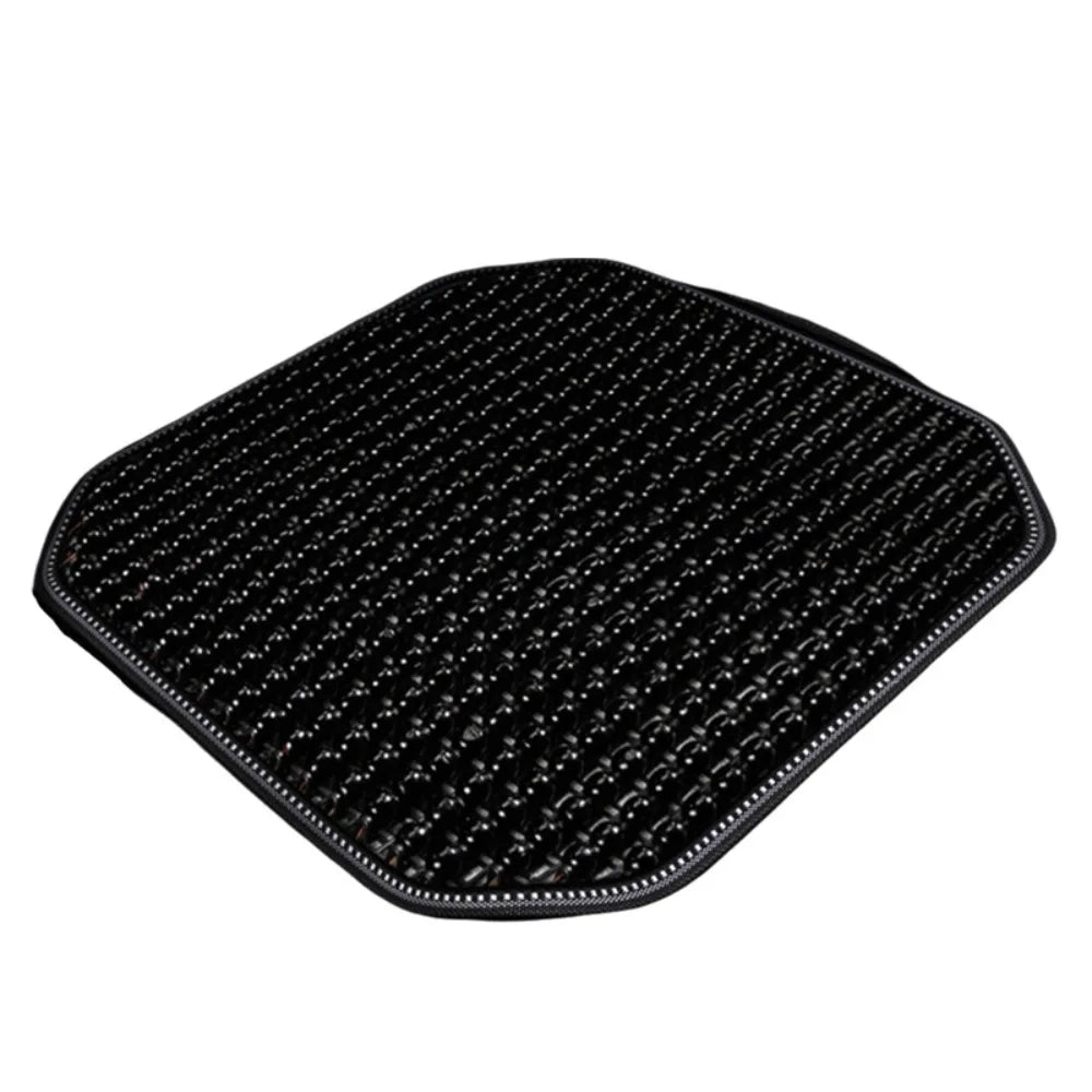 Wooden Beads Seat Cushion | Breathable Cooling Chair Pad