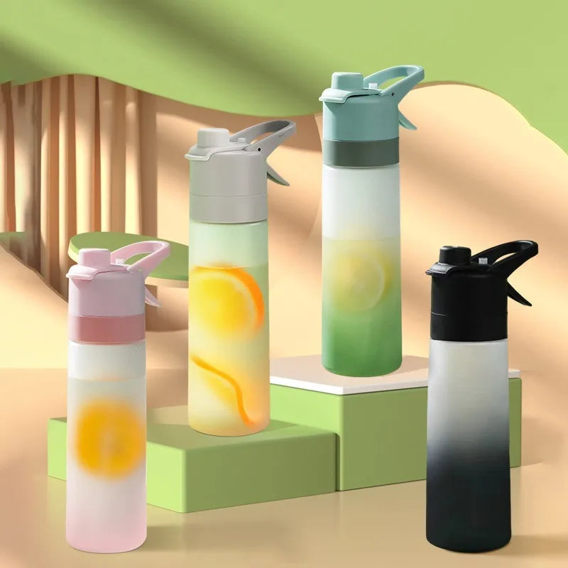 700ml BPA-Free Spray Water Bottle – Leakproof & Portable