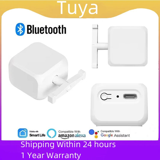 Tuya Bluetooth Fingerbot Robot Button Rocker Switch Remote Controller Press Robot Support Google Home Alexa Voice Assitant Peaceful Pleasures Health and Wellness