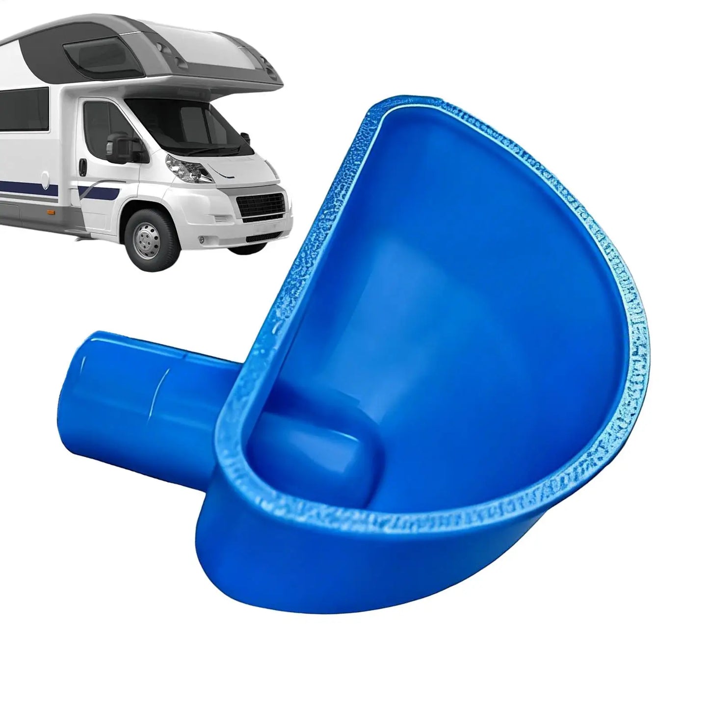 RV Water Inlet Funnel 3D Printed Portable Vehicle Accessories RV Trailer Water Inlet Funnel for Trailer Van Motorhome Travel Peaceful Pleasures Health and Wellness