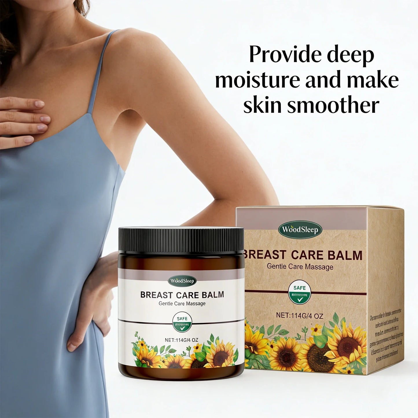 WOODSLEEP Breast Firming Cream – Anti-Sagging Lift & Plump