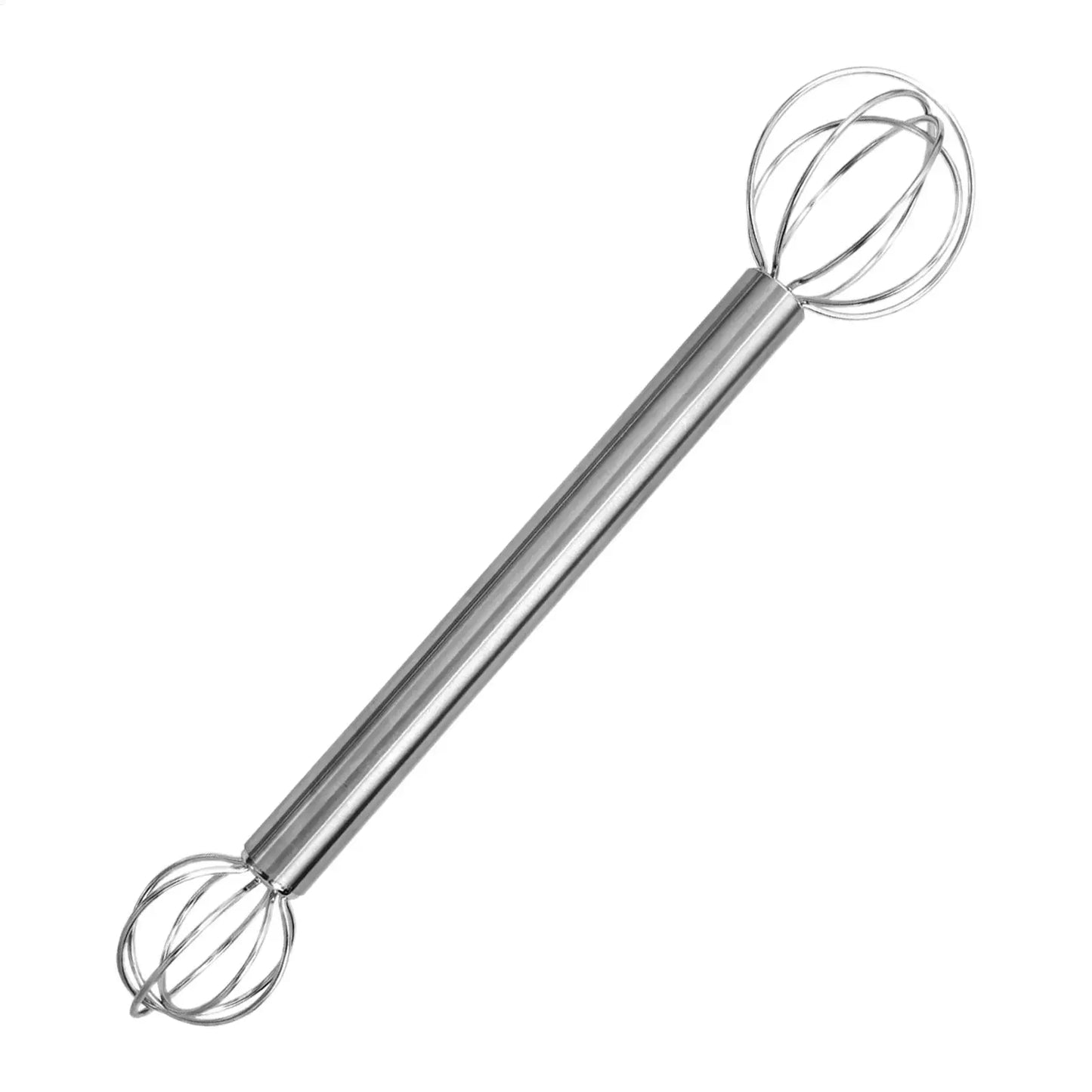 Double-Headed Stainless Steel Miso Muddler & Manual Whisk