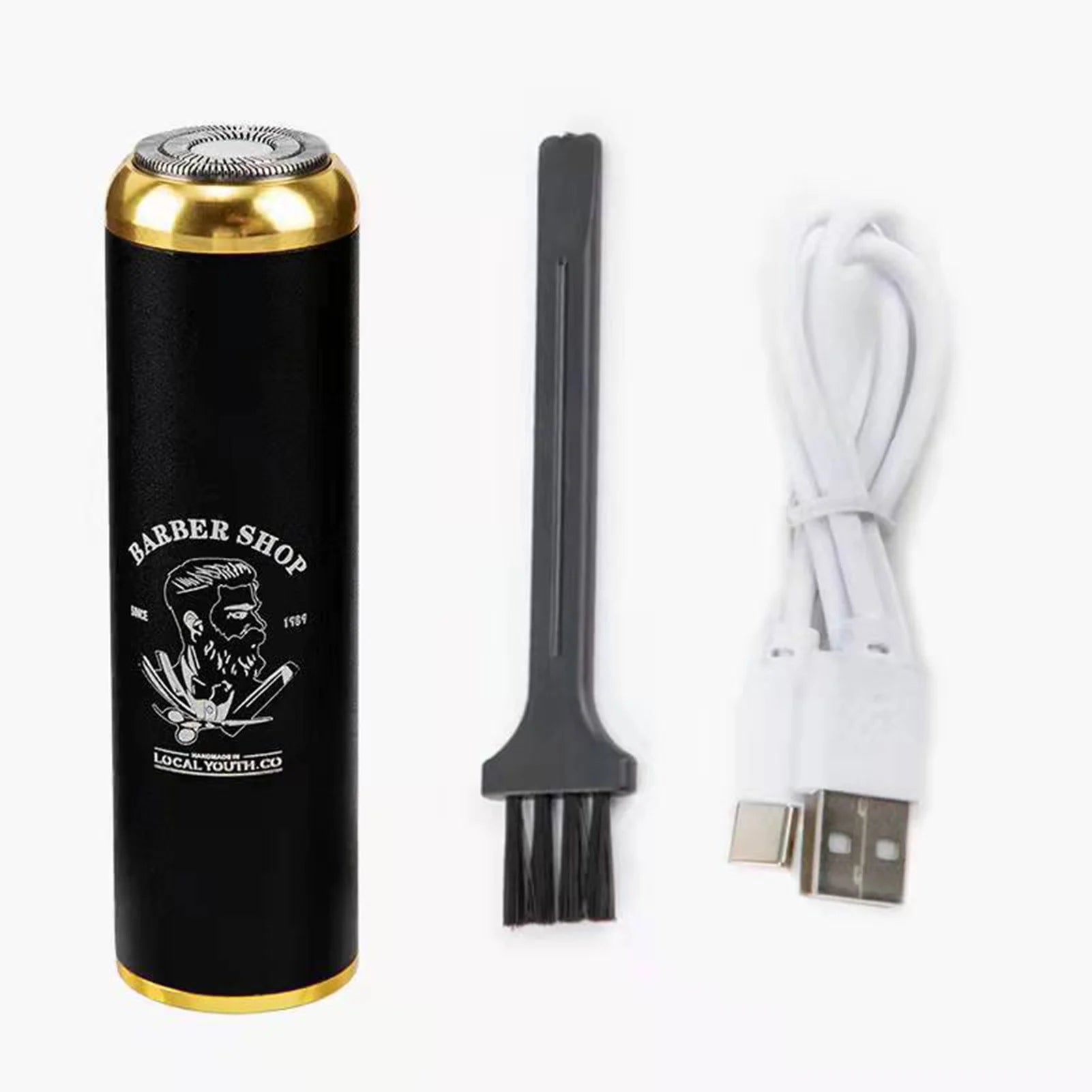 Convenient Electric Mini Shaver Long Battery Life Washable Men's Shaver Suitable for Home Car Travel Peaceful Pleasures Health and Wellness Gentleman