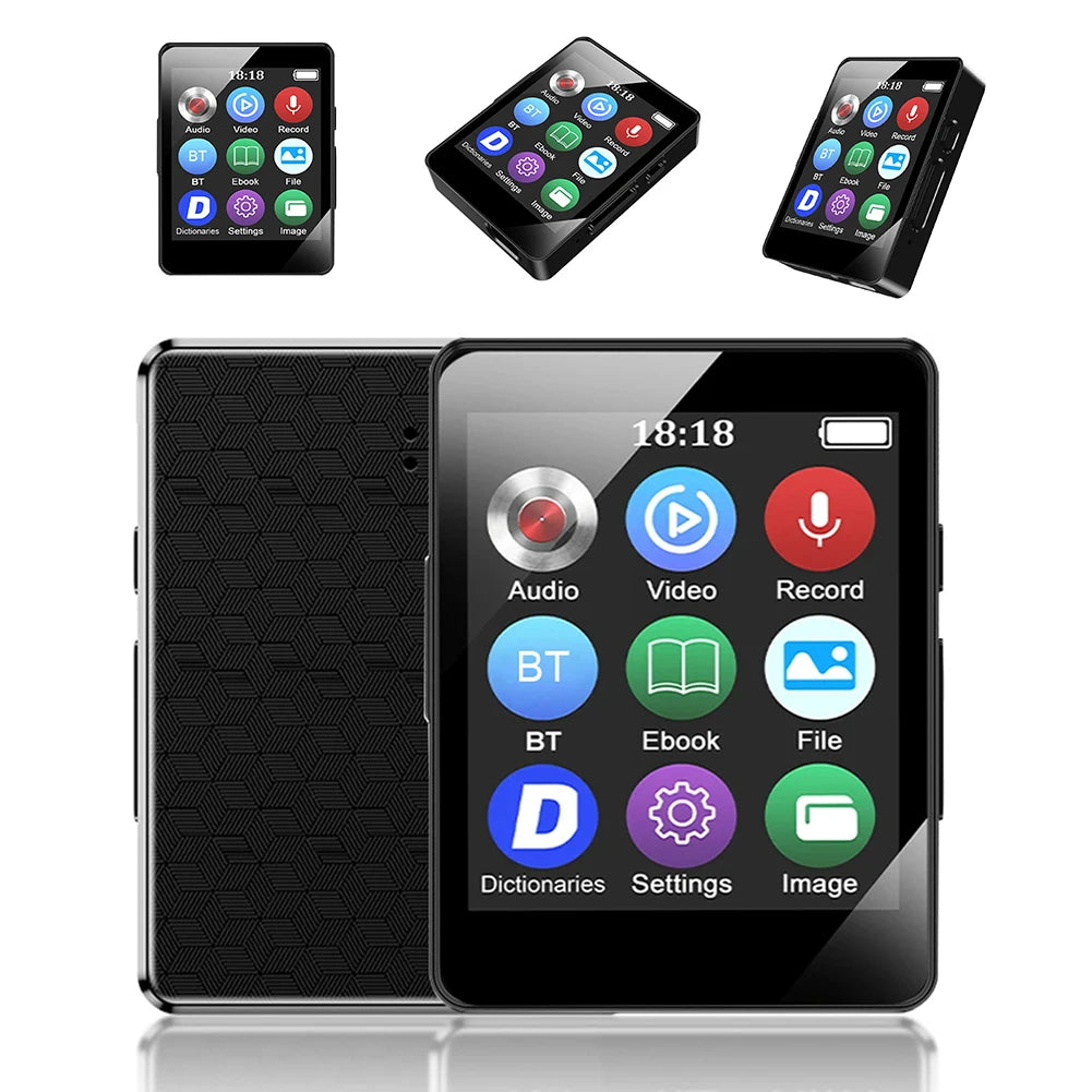 Portable MP3 Player Bluetooth 5.0 HiFi 1.8" Screen | 8–64GB