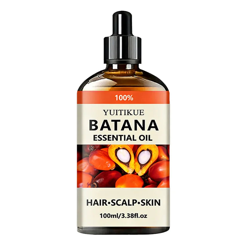 Yuitikue 100% Pure Batana Essential Oil, 100ml Natural Multi-Use Oil for Hair Growth, Scalp Care & Skin Moisturizing Peaceful Pleasures Health and Wellness 1pc
