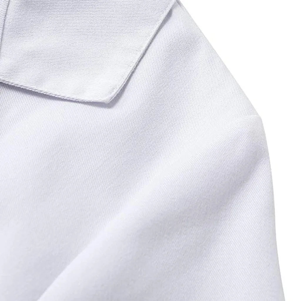 Women's Nurse Scrub Top White Medical Clothing Uniform Scrubs Set Uniformes Clinicos Workwear Beautician Nursing Suits Peaceful Pleasures Health and Wellness