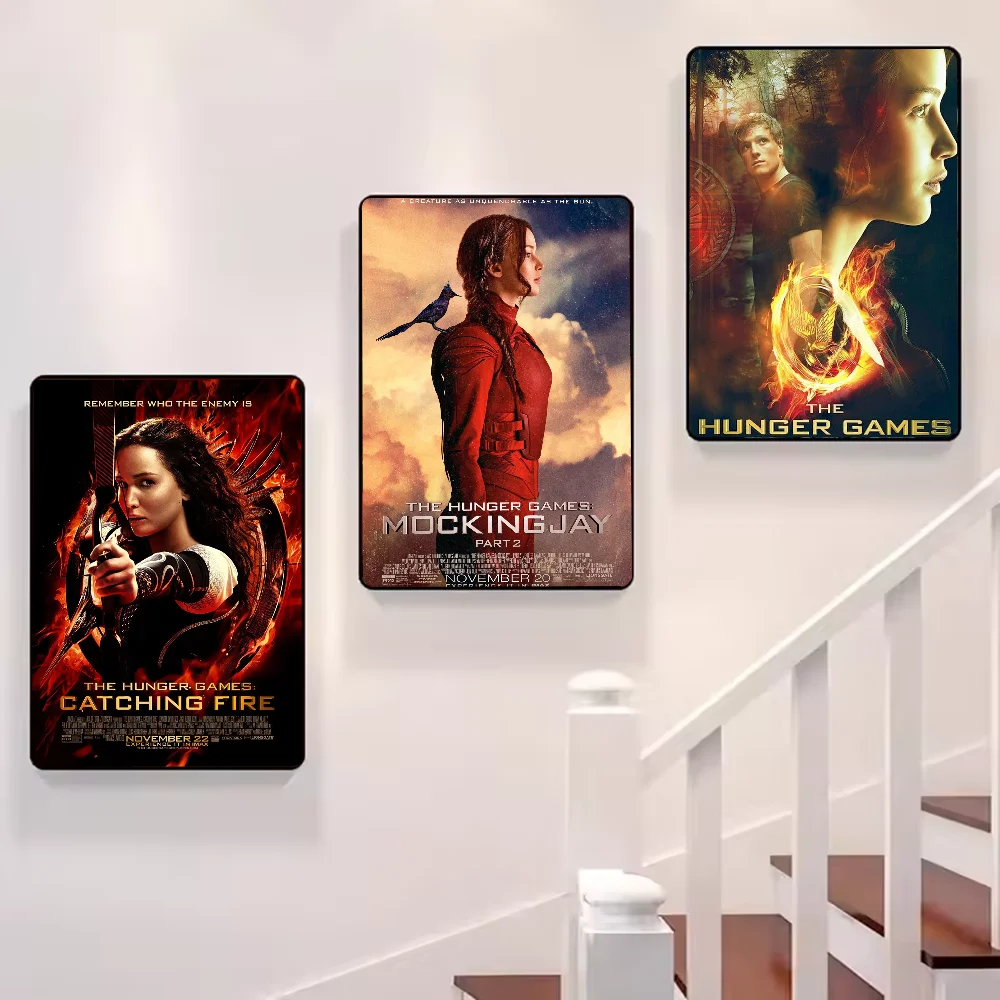 Hunger Games HD Movie Poster | Waterproof PVC Wall Art Décor Movie Wall Poster Peaceful Pleasures Health and Wellness
