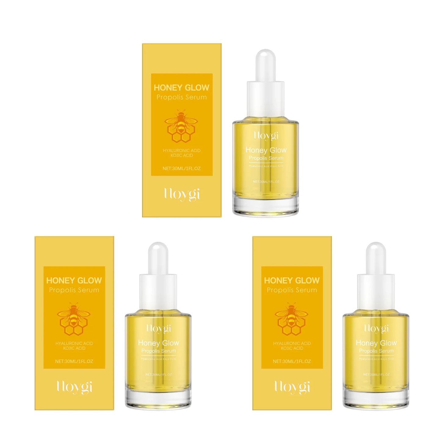 Propolis Facial Serum – Acne, Brightening & Hydration Essence
