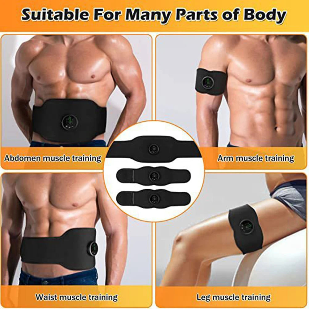 EMS AB Belt ABS Stimulator | Core Toning & Sculpting Set 3pcs