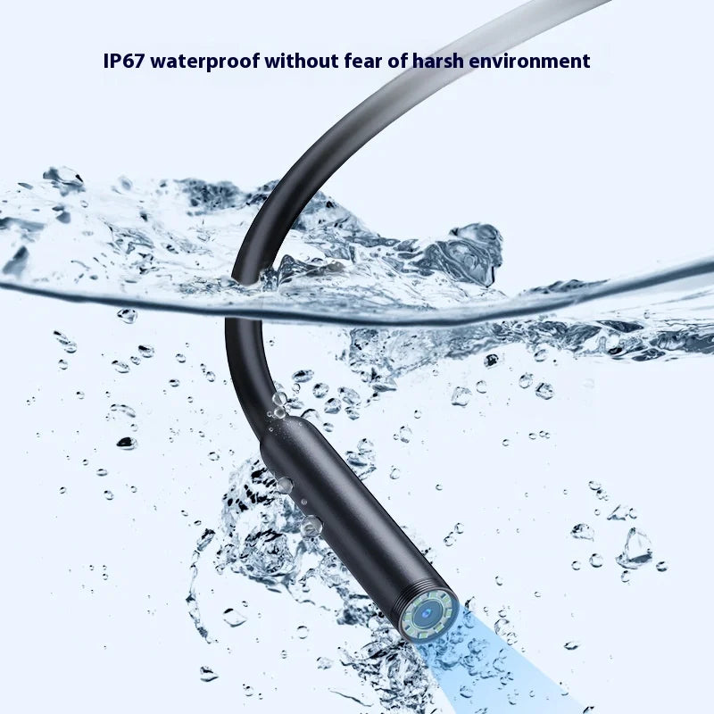 Mobile Phone Directly Connected Camera Hd 2 Million Industrial Endoscope Hard Wired Waterproof Endoscope Peaceful Pleasures Health and Wellness