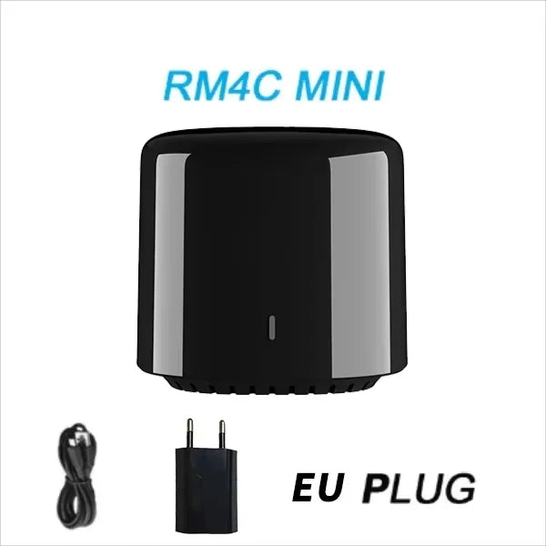 Broadlink Rm4c Mini WIFI IR BestConSmart Home Universal Remote for Air Conditioner TV Fans Voice Control For Alexa Google Home Peaceful Pleasures Health and Wellness RM4C MINI EU China Mainland