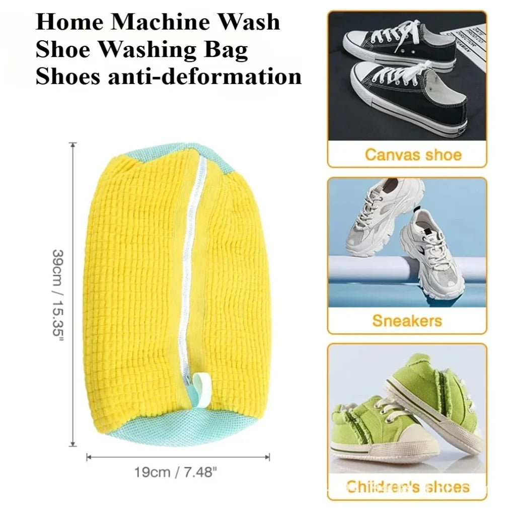 Shoe Laundry Bags with Zipper for Washing Machine | 1-2 Pack