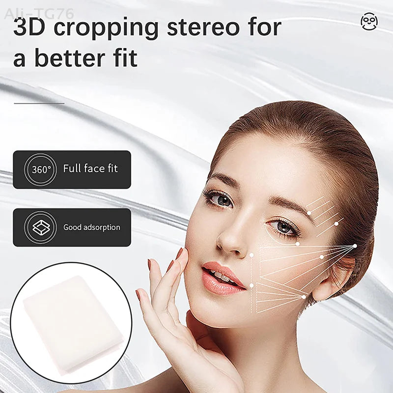Freeze Dried Collagen Facial Mask Paper – 50 Pcs