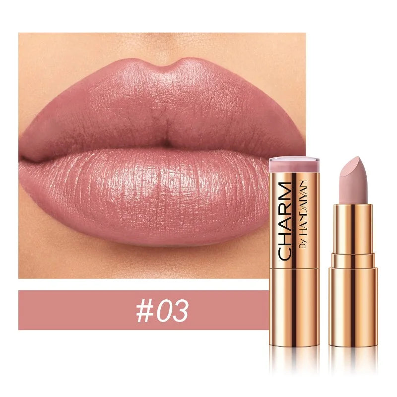 Long-Lasting Hydrating Waterproof Lipstick | Full Coverage
