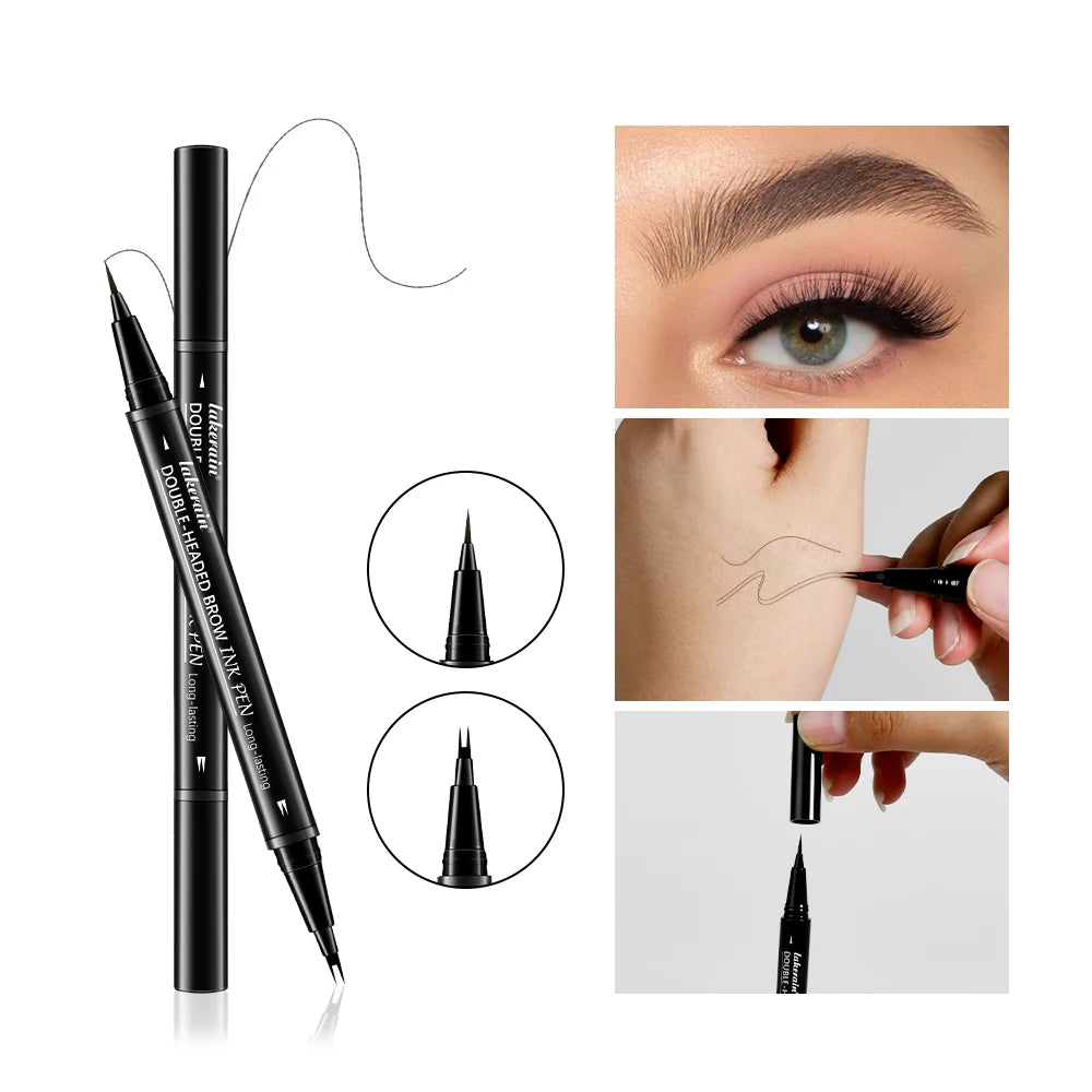 2-in-1 Eyebrow Pencil & Eyeliner | Waterproof, All Skin Tones Eyebrow Pencil Eyeliner Peaceful Pleasures Health and Wellness