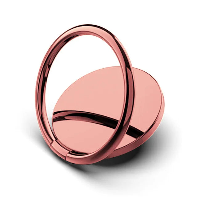 360° Metal Finger Ring Phone Holder & Car Stand – Universal