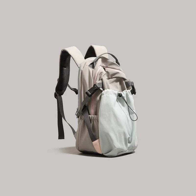 Retro Large Capacity Travel Backpack – Unisex 36–55L Nylon