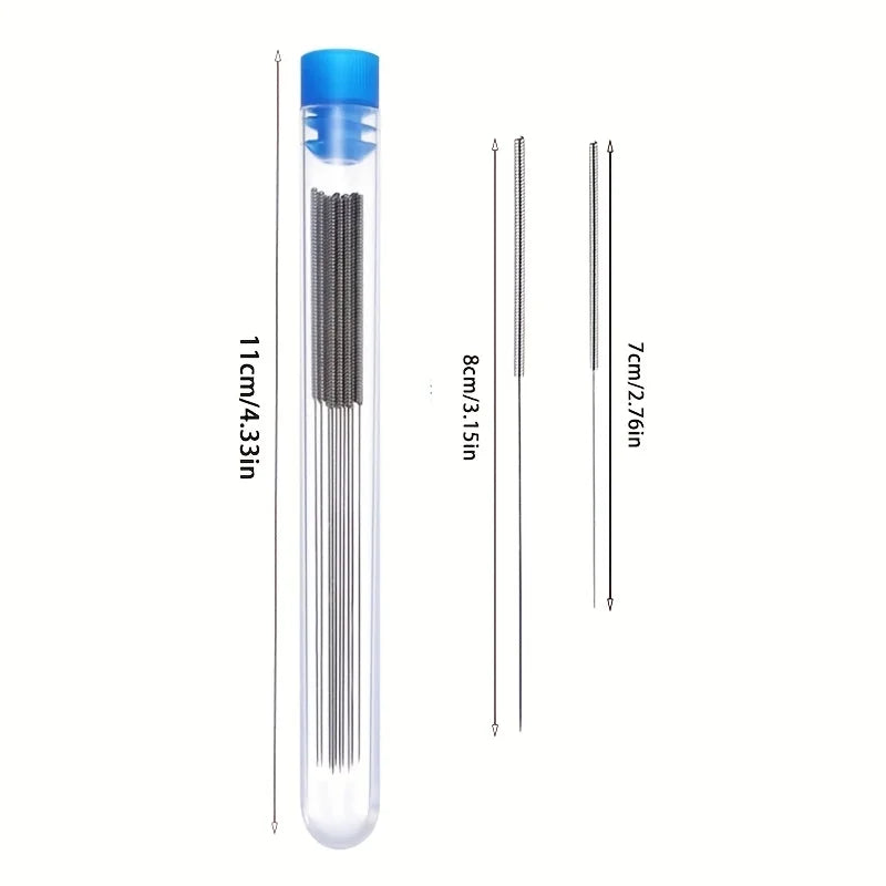 10-Piece Stainless Steel Cleaning Nozzle Window Wiper 3D Printer Gas