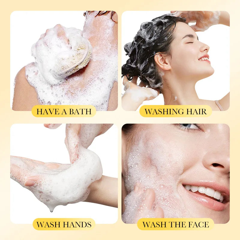 SADOER Sulfur Mite Removing Facial Soap | Face & Body Cleanser