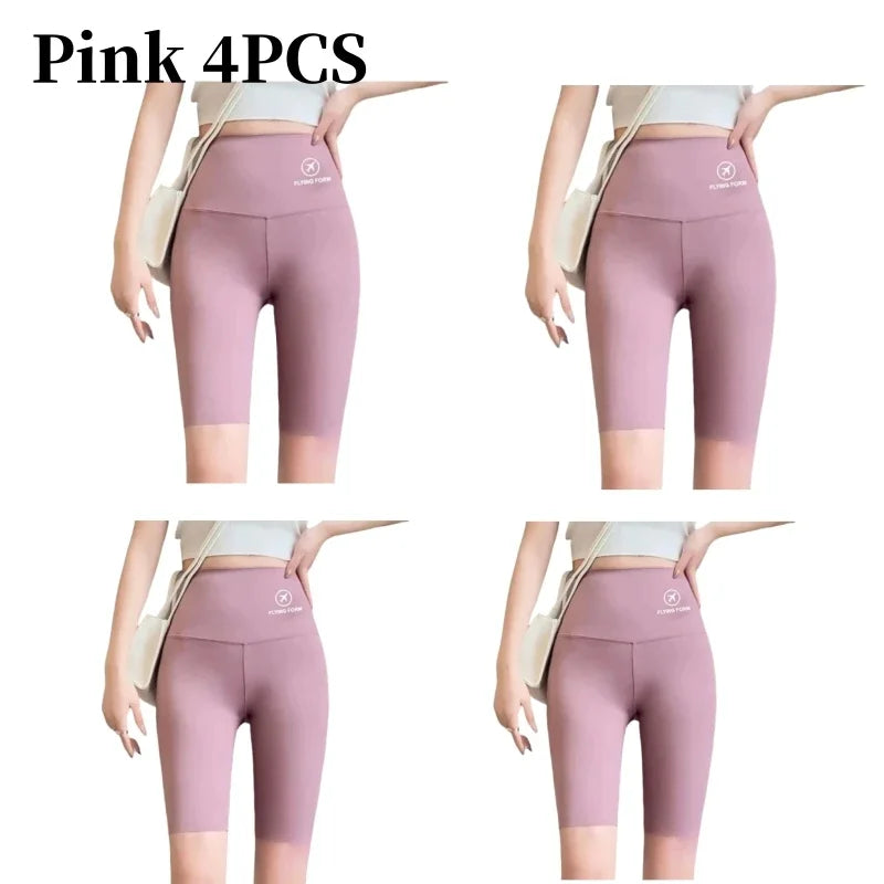 Women's High Waist Shark Shorts – Yoga Running Hip Lift