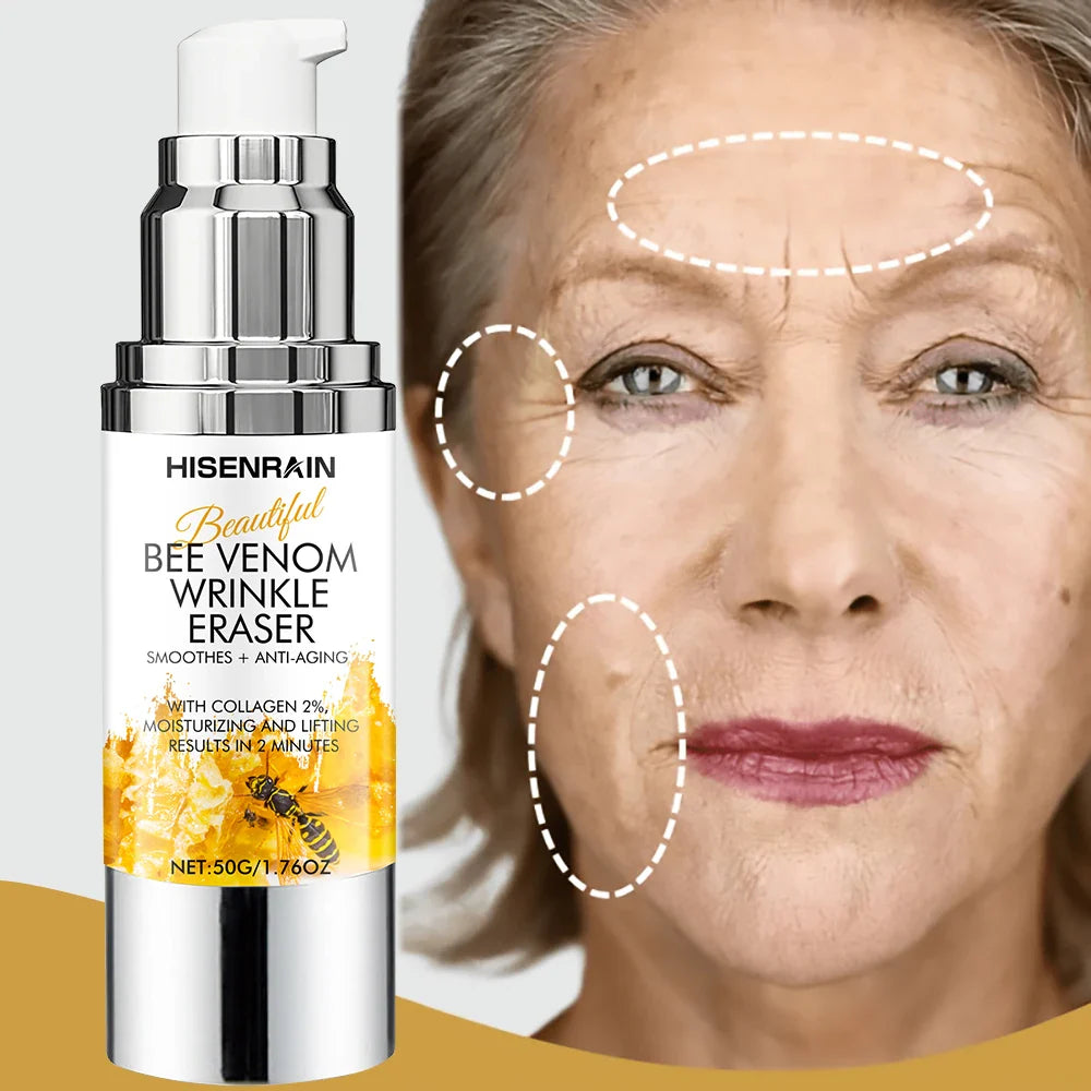 HISENRAIN Bee Venom Anti-Wrinkle Firming Face & Neck Cream 50g