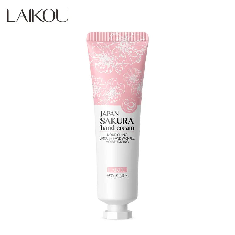 LAIKOU Sakura Hand Cream – Moisturizing & Whitening 30g