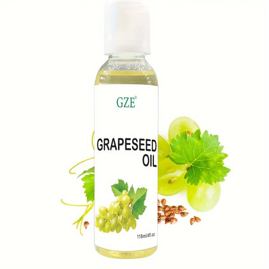 GZE Grapeseed Oil – Face Moisturizer for All Skin Types Grapeseed Face Oil Peaceful Pleasures Health and Wellness