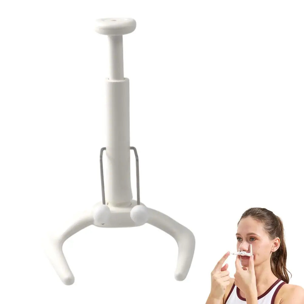 Nose Up Lifter & Shaper Device – Adjustable Spring Clip for Nose Slimming, Straightening & Bridge Lifting Peaceful Pleasures Health and Wellness white