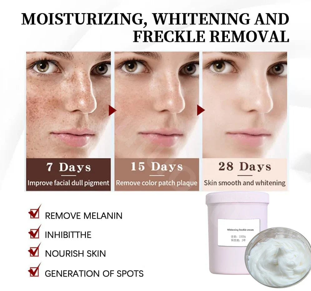 Whitening Face Cream – Fade Dark Spots & Even Skin Tone | 500g