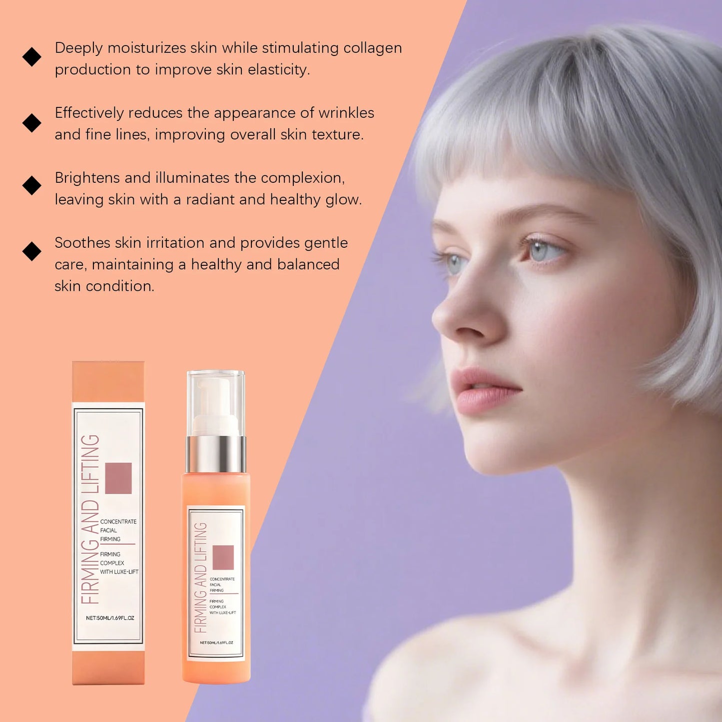 Nicotinamide Face Brightening Essence for Anti-Aging Peaceful Pleasures Health and Wellness