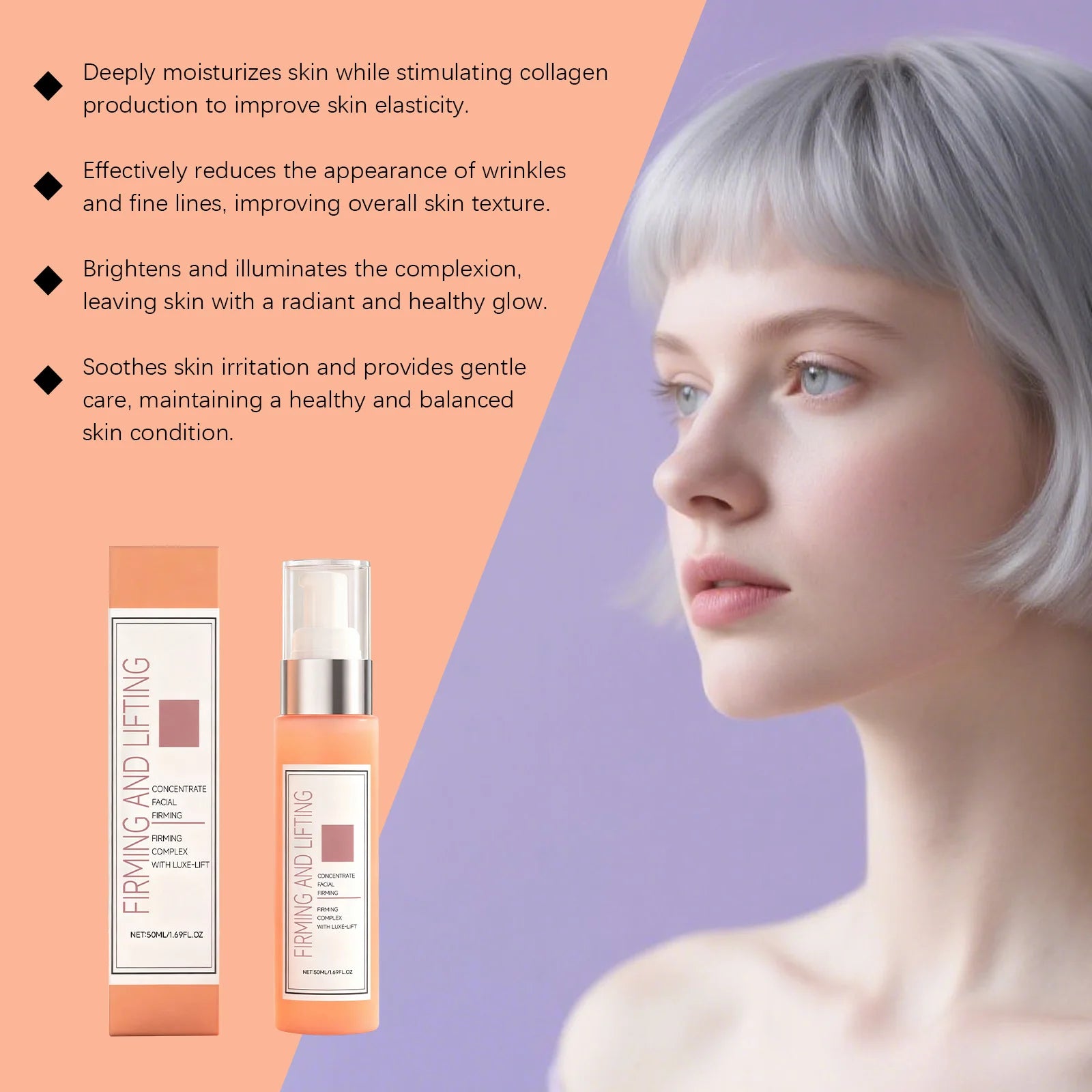 Nicotinamide Face Brightening Essence for Anti-Aging Peaceful Pleasures Health and Wellness