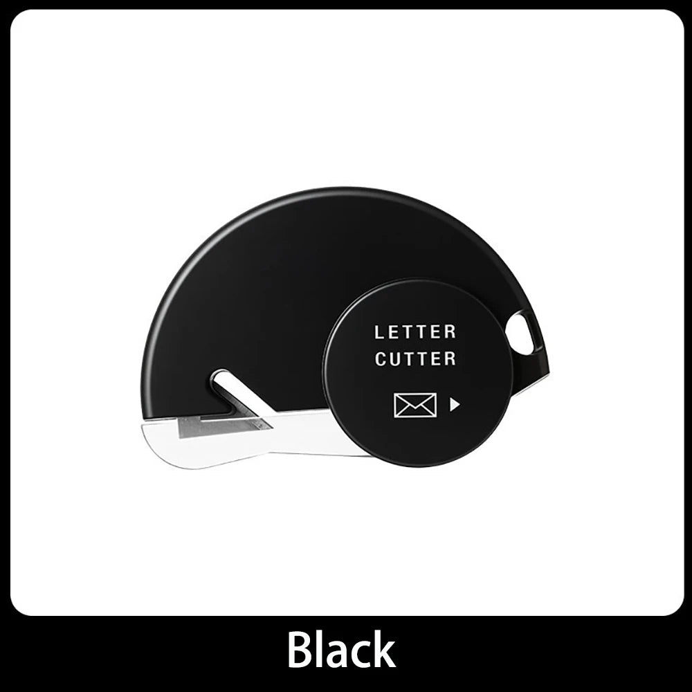 Japanese Mini Shaftless Letter Opener Safe Hand Friendly Portable