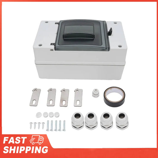 DC Circuit Breaker Box IP66 Rain Proof Plastic Outdoor Distribution Peaceful Pleasures Health and Wellness