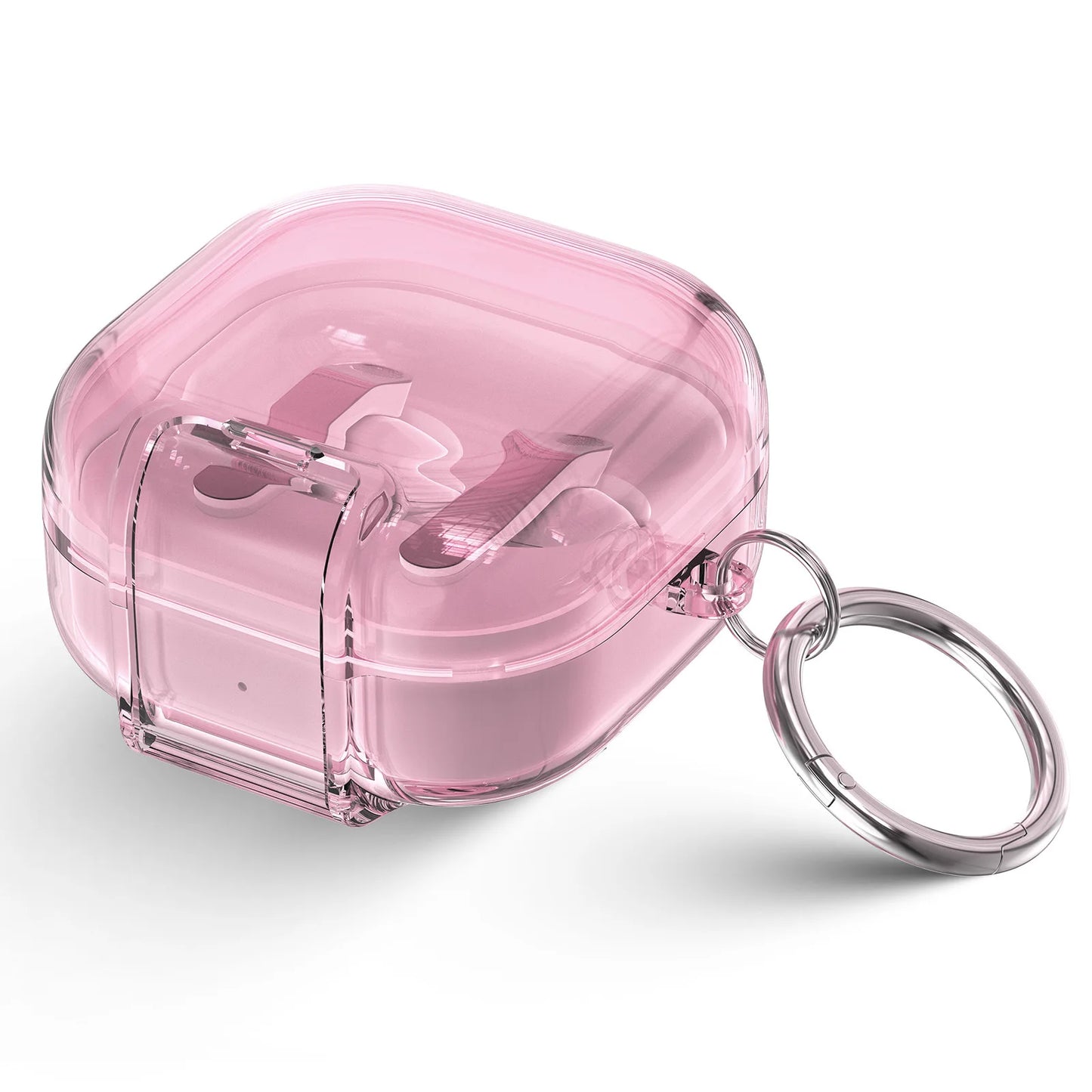 New TPU Case For Samsung Buds4/Buds4Pro Wireless Earbuds Cover For Samsung Buds 4/Buds 4Pro Shockproof Protective Sleeve Peaceful Pleasures Health and Wellness translucent pink
