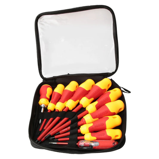 Insulated Screwdriver Set /Set Practical Professional Electrician Screwdriver Set for Electrician Tool Wireman Equipment Peaceful Pleasures Health and Wellness Default Title
