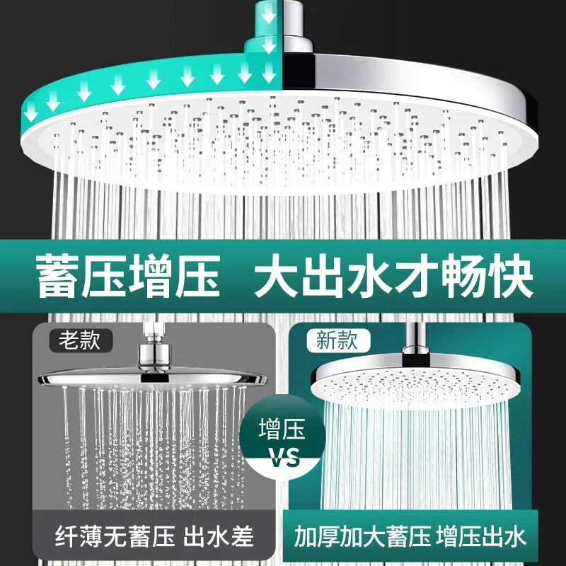 10-Inch Rainfall Shower Head – High Pressure & Water Saving