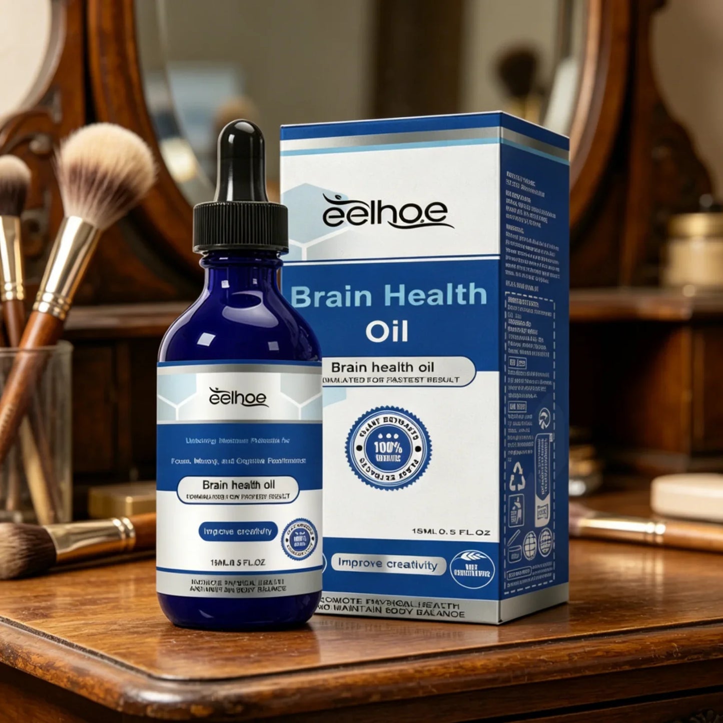 EELHOE Brain Health Oil – Focus & Cognitive Support 15ml