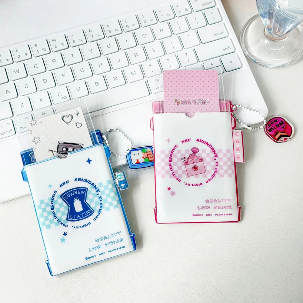 PVC Card Holder 3-inch Small Polaroid Storage Cover ID Protection