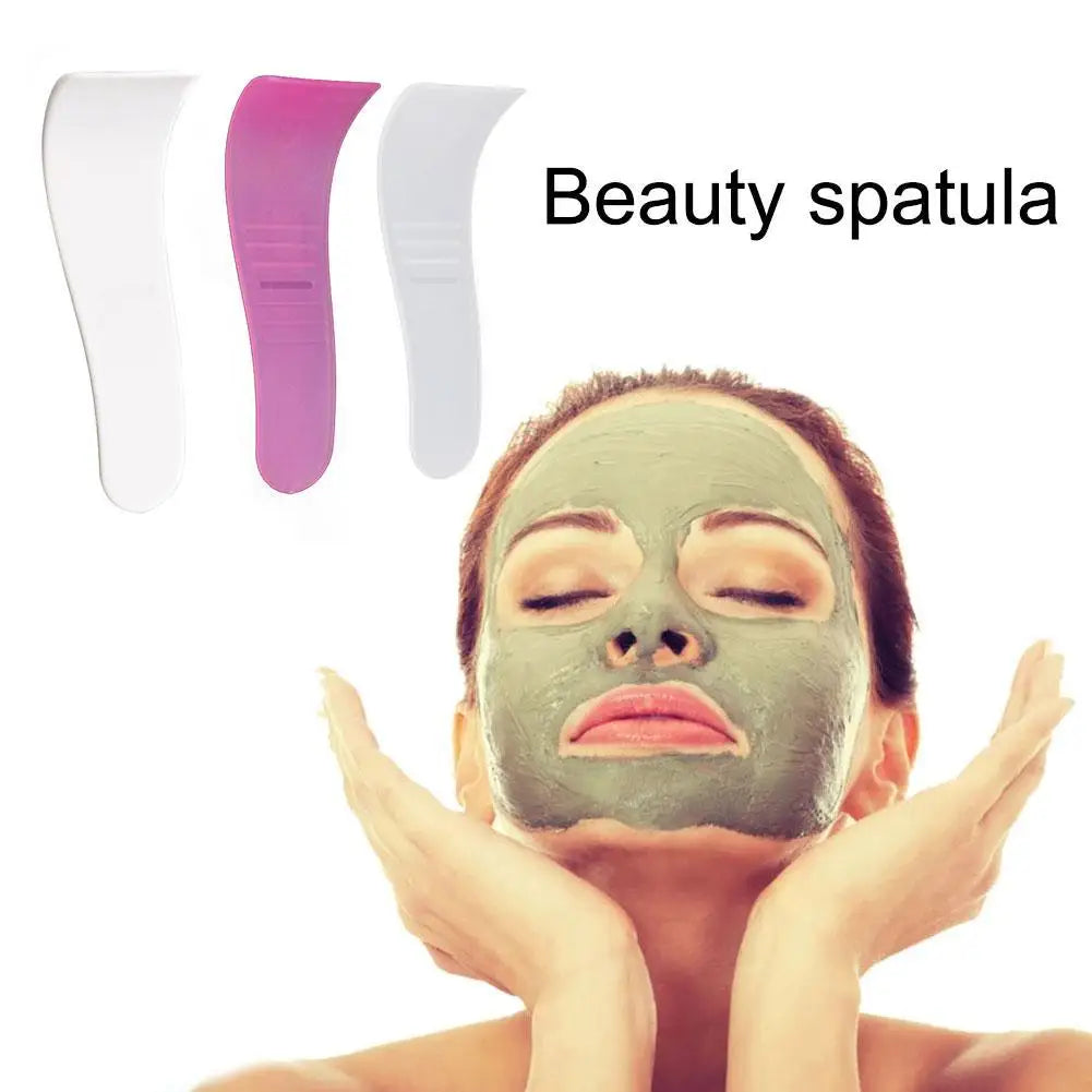 Plastic Facial Mask Scraper Tool for Beauty Care Peaceful Pleasures Health and Wellness