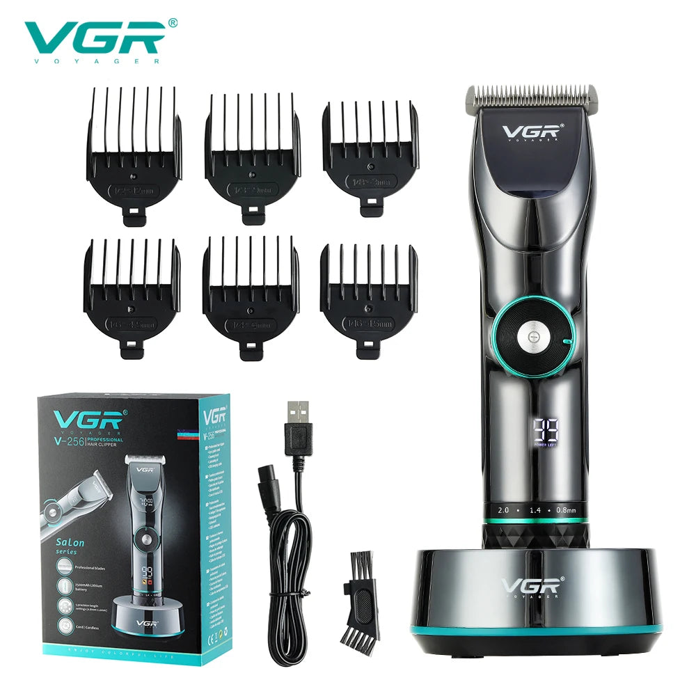 VGR Long Life Hair Trimmer Powerful Power Hair Trimmer Set for Men with Base series hair trimmer Peaceful Pleasures Health and Wellness 256 usb