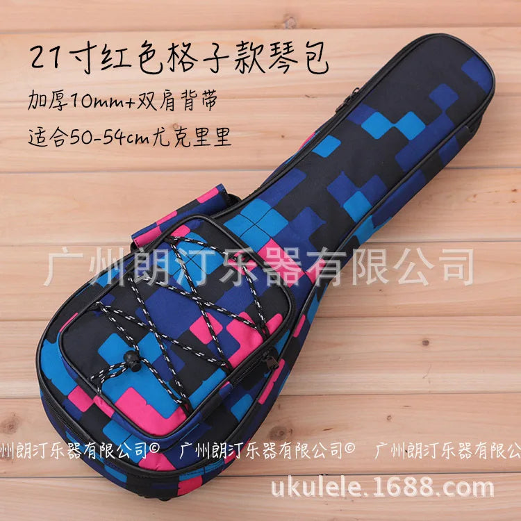 21- Fashion Portable Ukulele Bag Sponge Lining Protector Mini Guitar