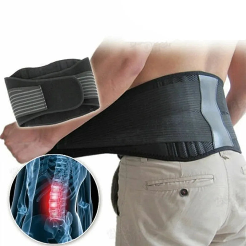 Waist Support Women Adjustable Self Heating Magnetic Therapy Back Waist Support Belt Lumbar Brace Massage Band Health Care Peaceful Pleasures Health and Wellness