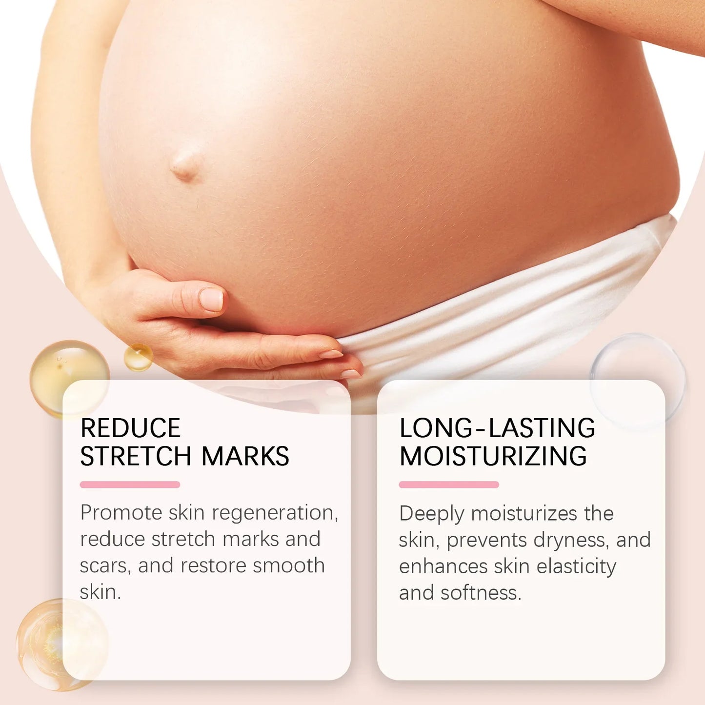 OceAura Stretch Mark Cream – Firming Body Lotion 100g