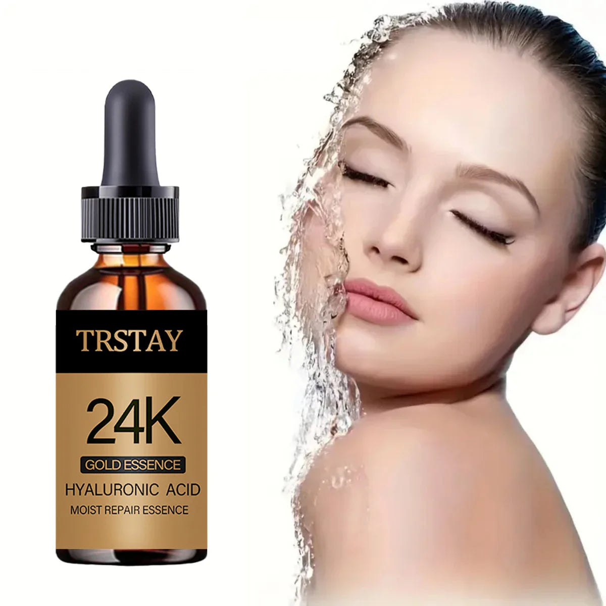 24K Gold Face Serum – Moisturizing, Firming & Fine Line Oil