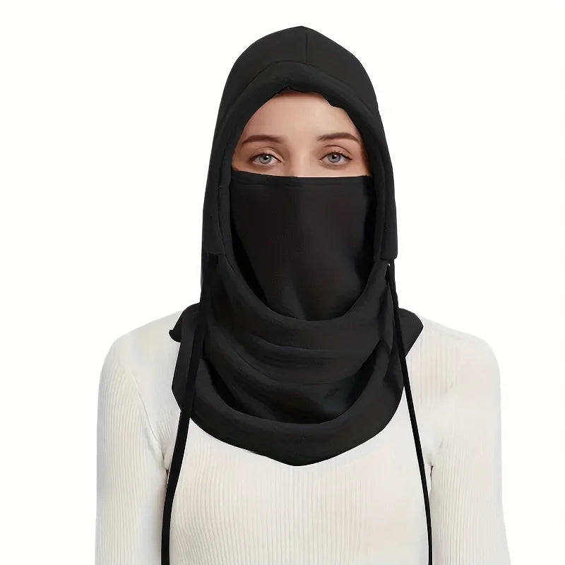 Unisex Winter Balaclava – Windproof Knit Hood & Face Mask