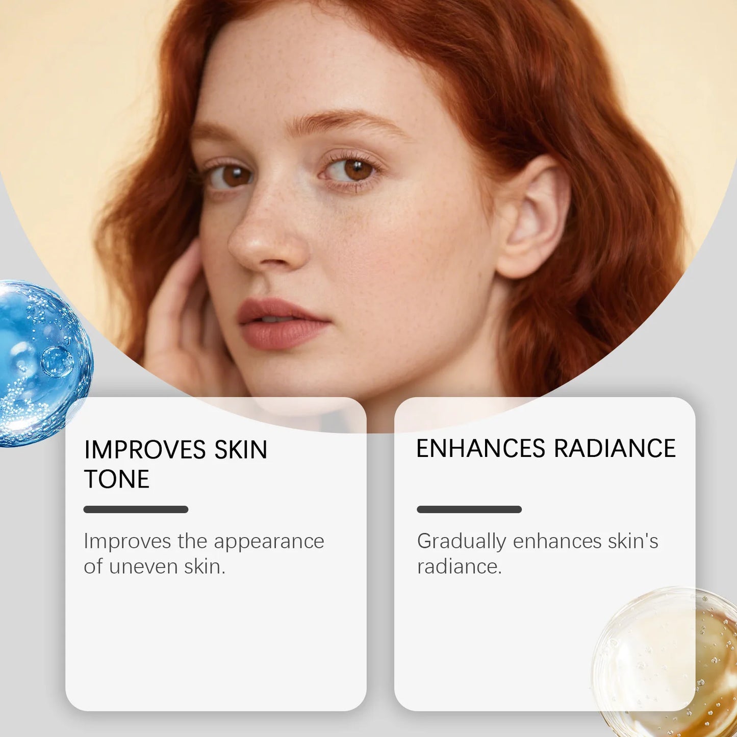 Face Serum Improve Roughness Long Lasting Hydrating Moisturizing Brightening Dark Spots Firming Refreshing Skin Facial Essence Peaceful Pleasures Health and Wellness