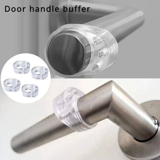Transparent Silicone Door Stop Wall Protector – Baby Safety Silicone Door Stopper Peaceful Pleasures Health and Wellness