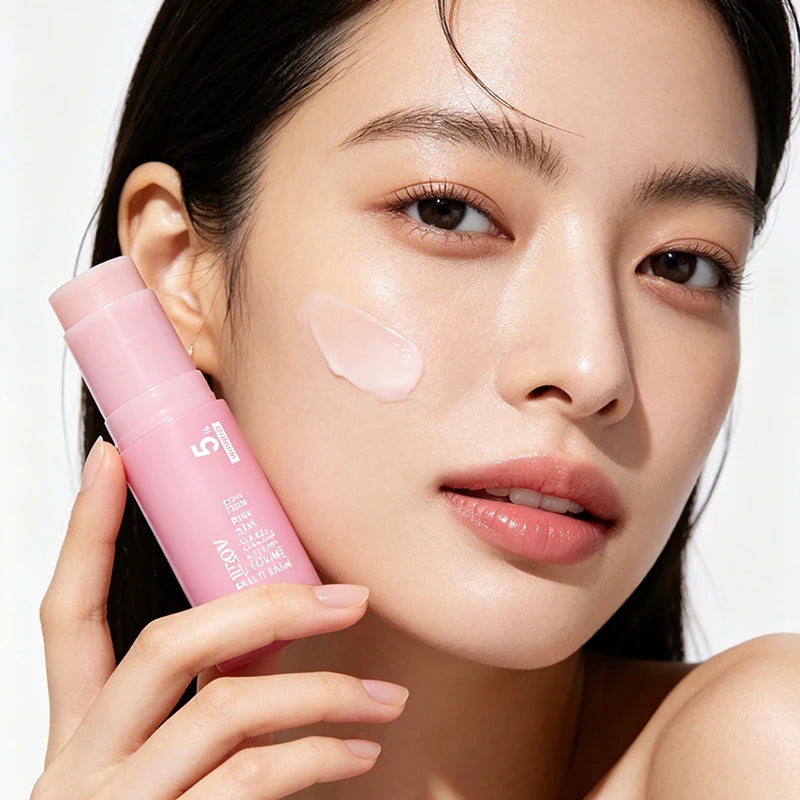 Pink Collagen Multi-balm Stick Deeply Hydrate Plumping Serum Balm For Face Neck Body Moisturizer Stick Nourish Dry Skin Skincare Peaceful Pleasures Health and Wellness