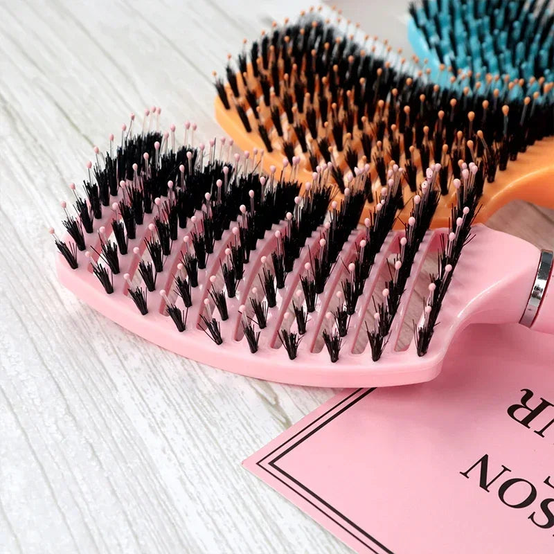 Original Hair Brush Magic Hair Comb Detangling Hair Brush Detangle Lice Massage Comb Women Tangle Hairdressing Salon 2023 Peaceful Pleasures Health and Wellness